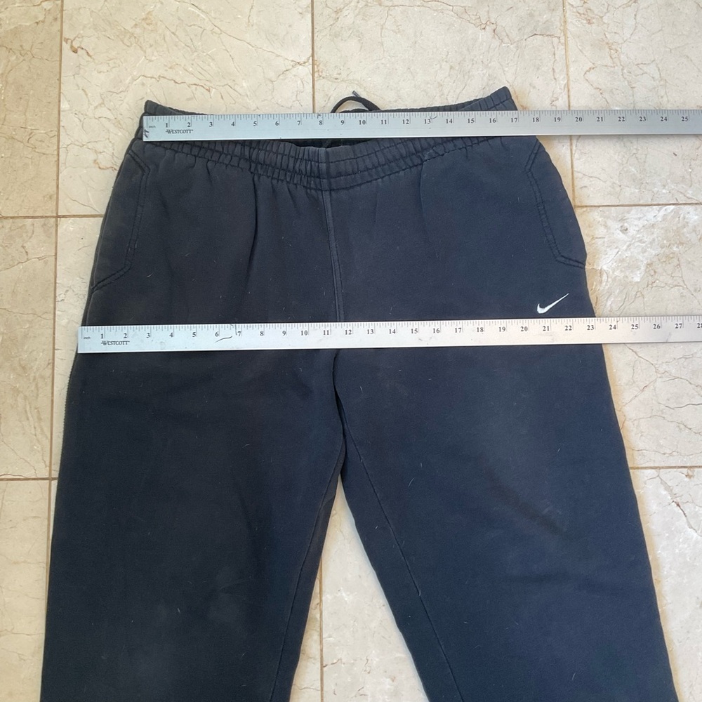 Nike sweats / joggers / loungewear, charcoal gray, drawstring waist, Men’s Sz L - Picture 11 of 12